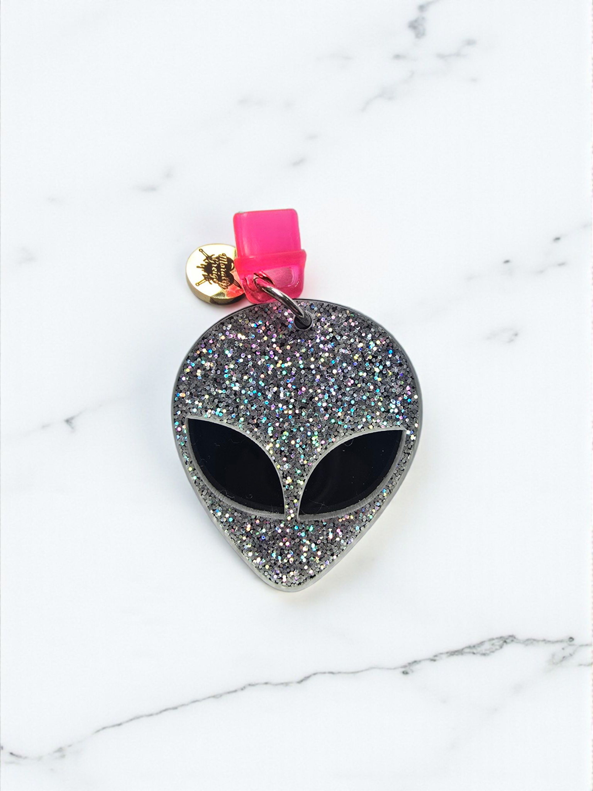 Holo Glitter Take Me To Your Reader Pink Dust Plug