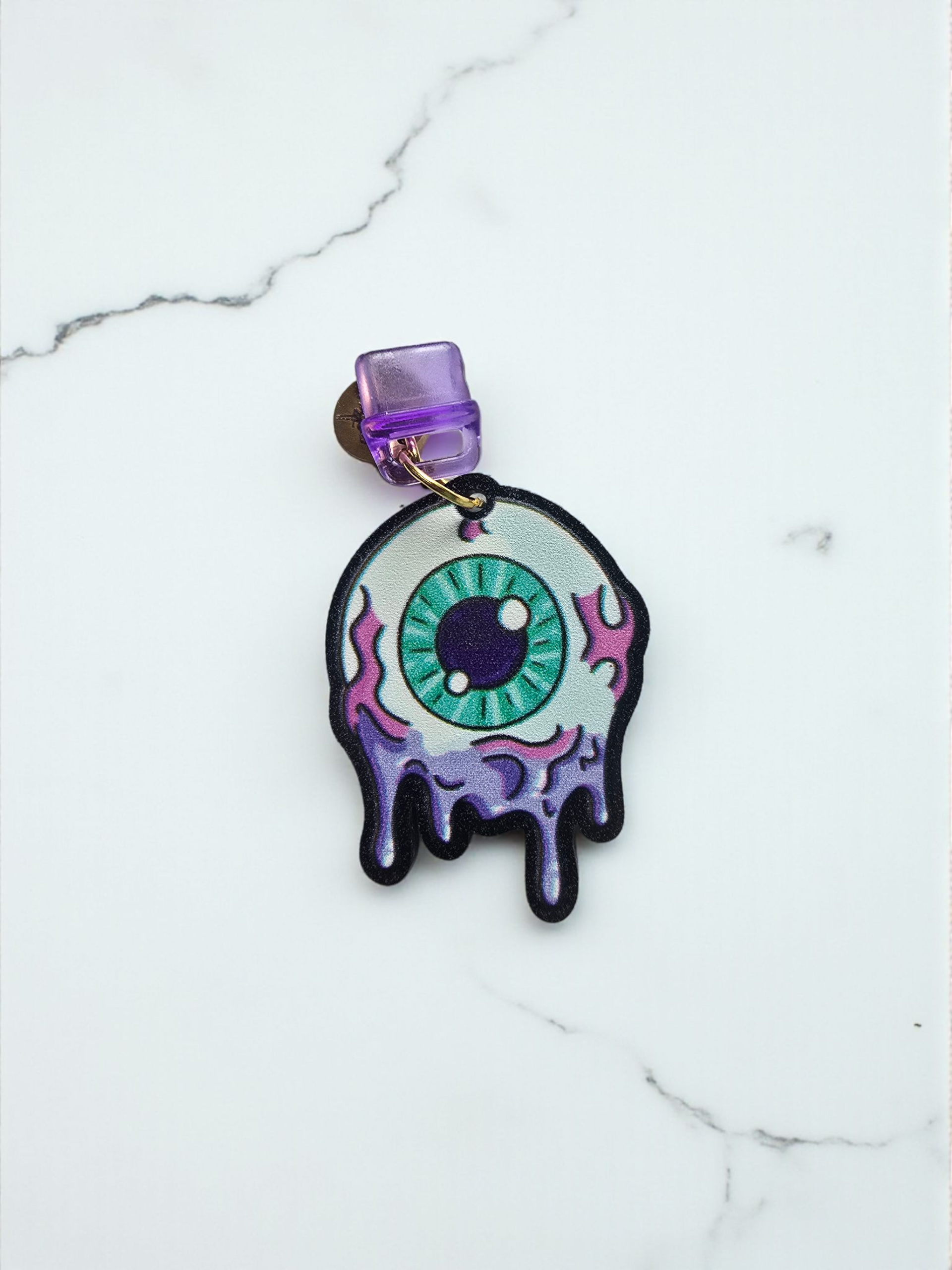 There's Something In My Eye Purple Dust Plug
