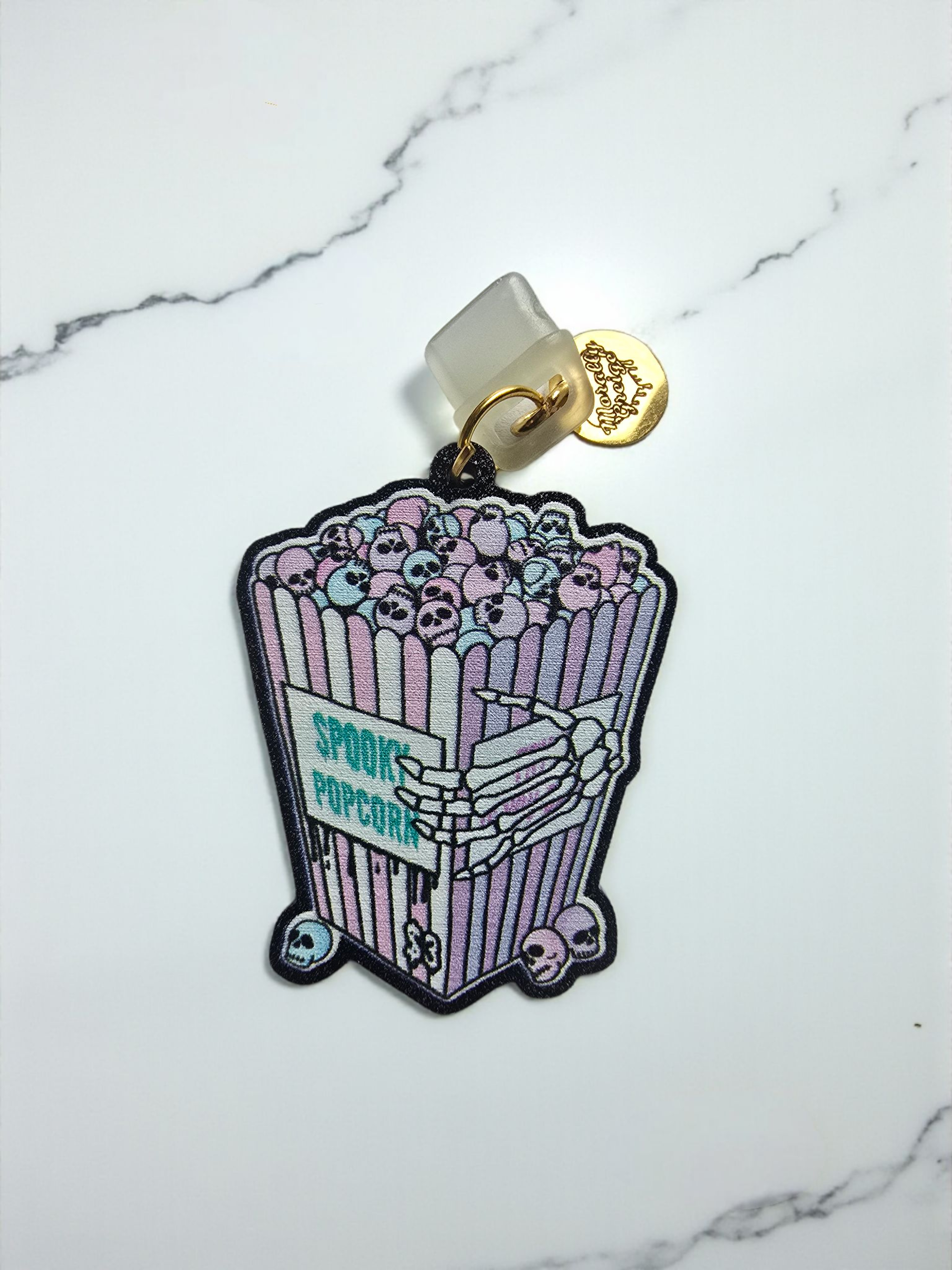 Spooky Popcorn Glow In The Dark Dust Plug