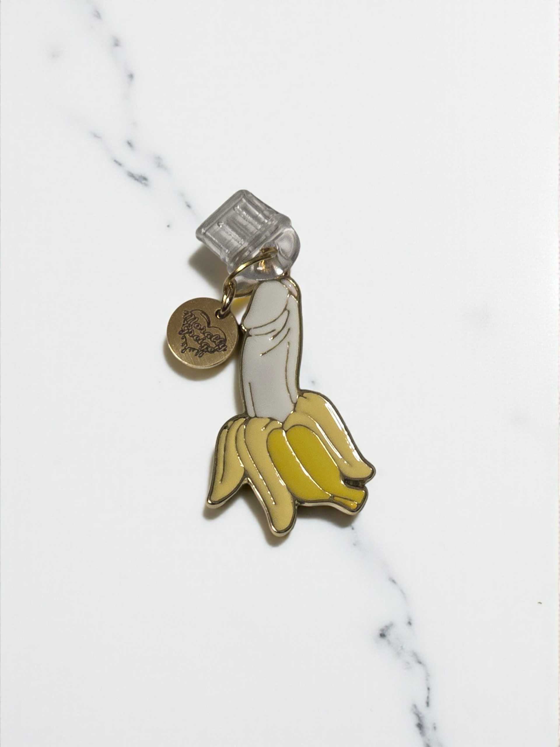 It's A Banana Clear Silicone Dust Plug