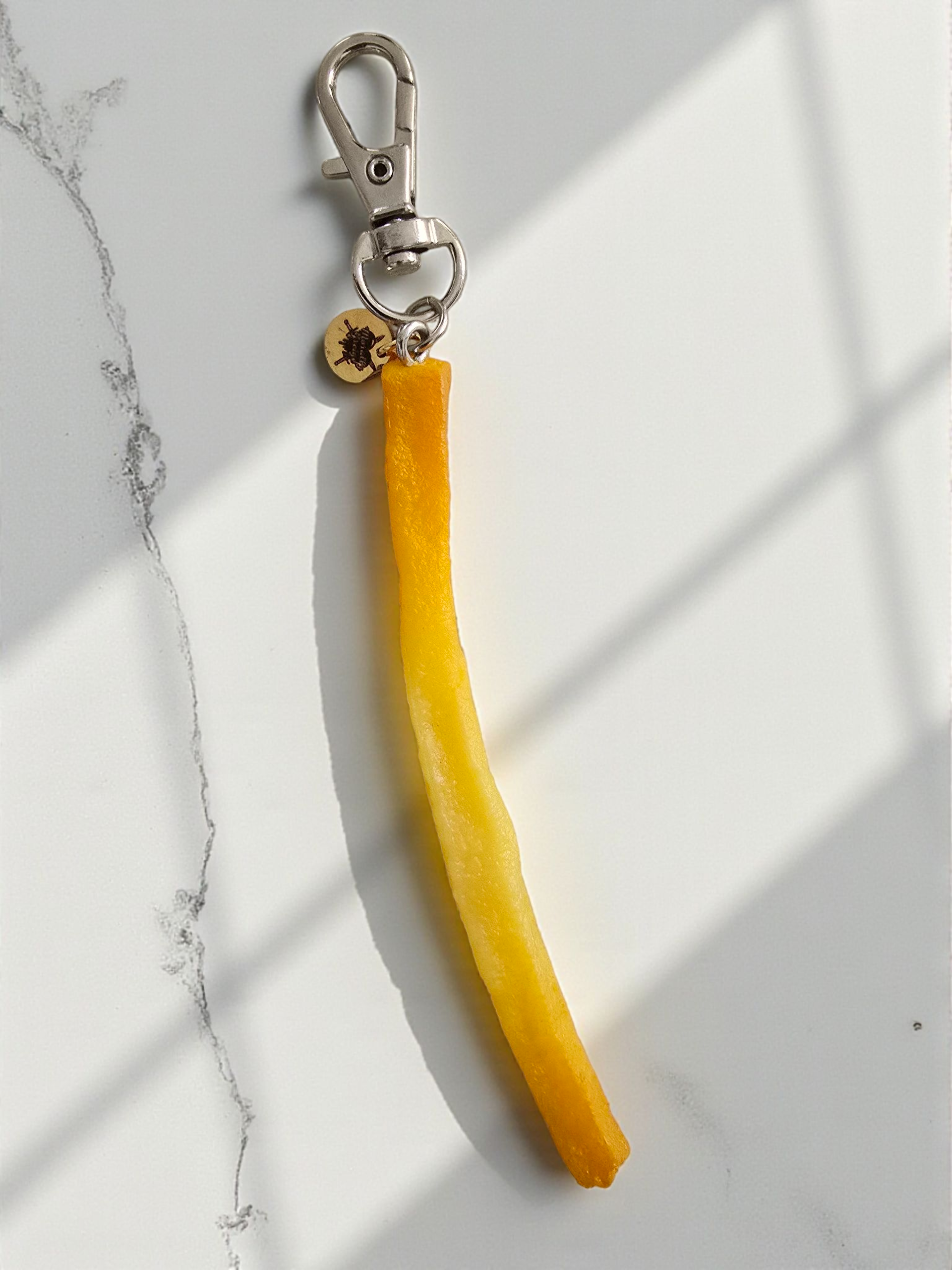 Fries Before Guys Keychain