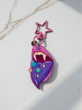 On The Tip Of My Tongue Star Clasp Keychain