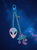 Beam Me Up Alien UFO E-reader Charm