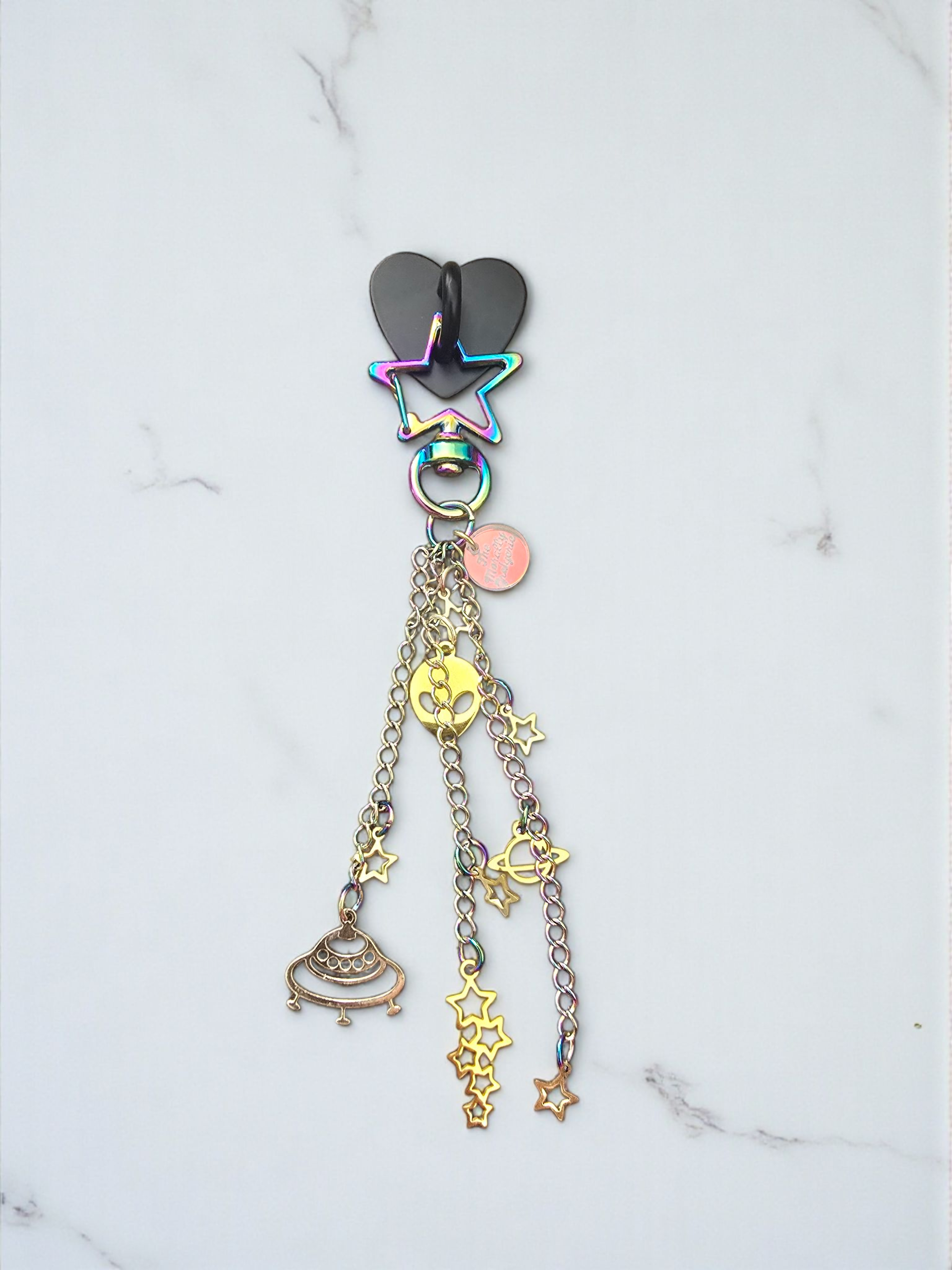 I Need Space Kindle Charm With Detachable Keychain