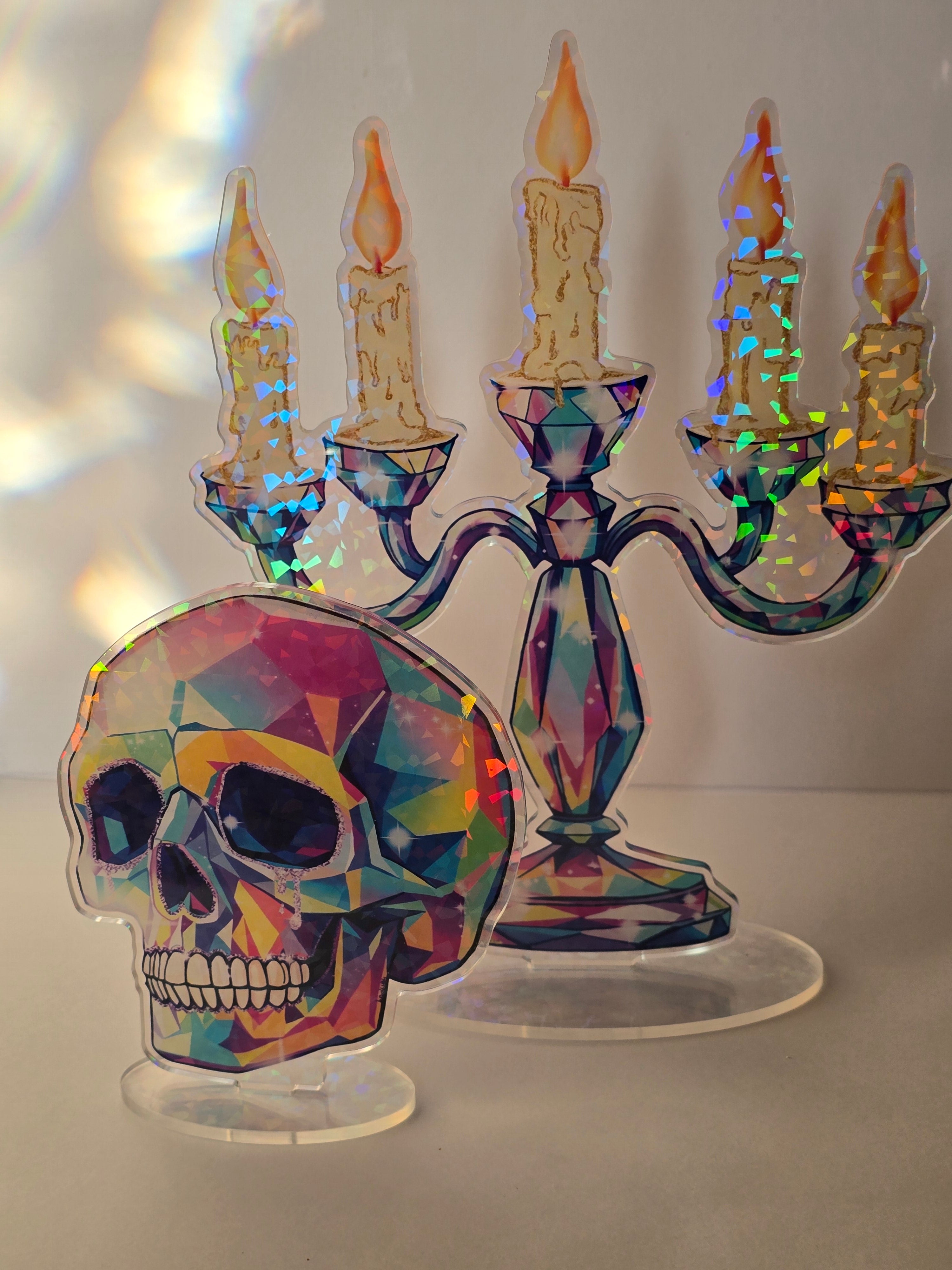 Mosaic 5 in Skull Standee