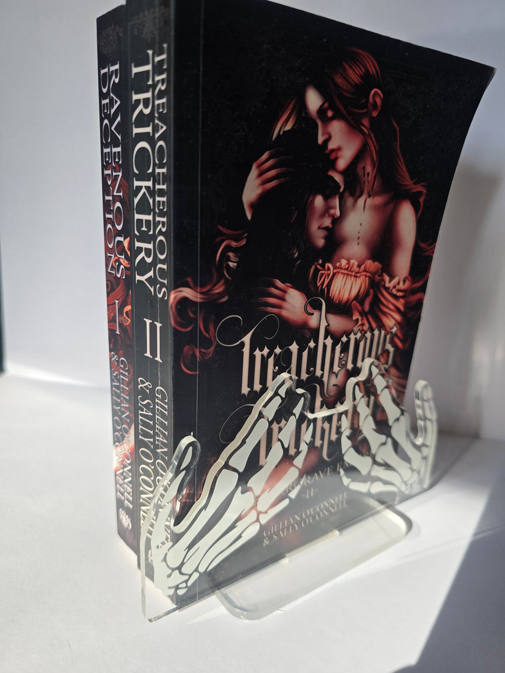 Skeleton Hands Bookend Set