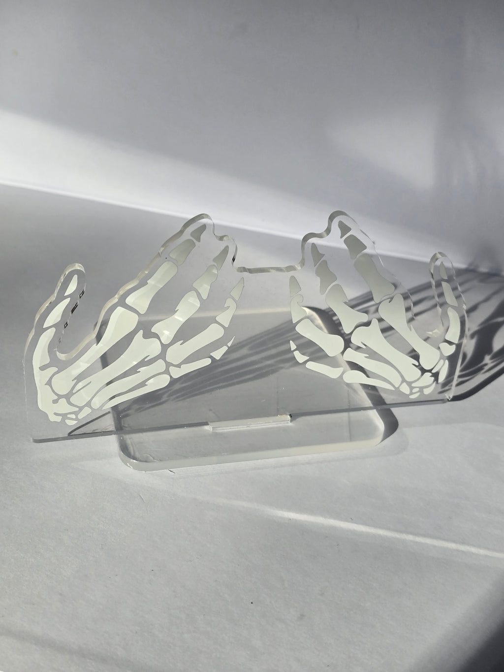 Skeleton Hands Bookend Set