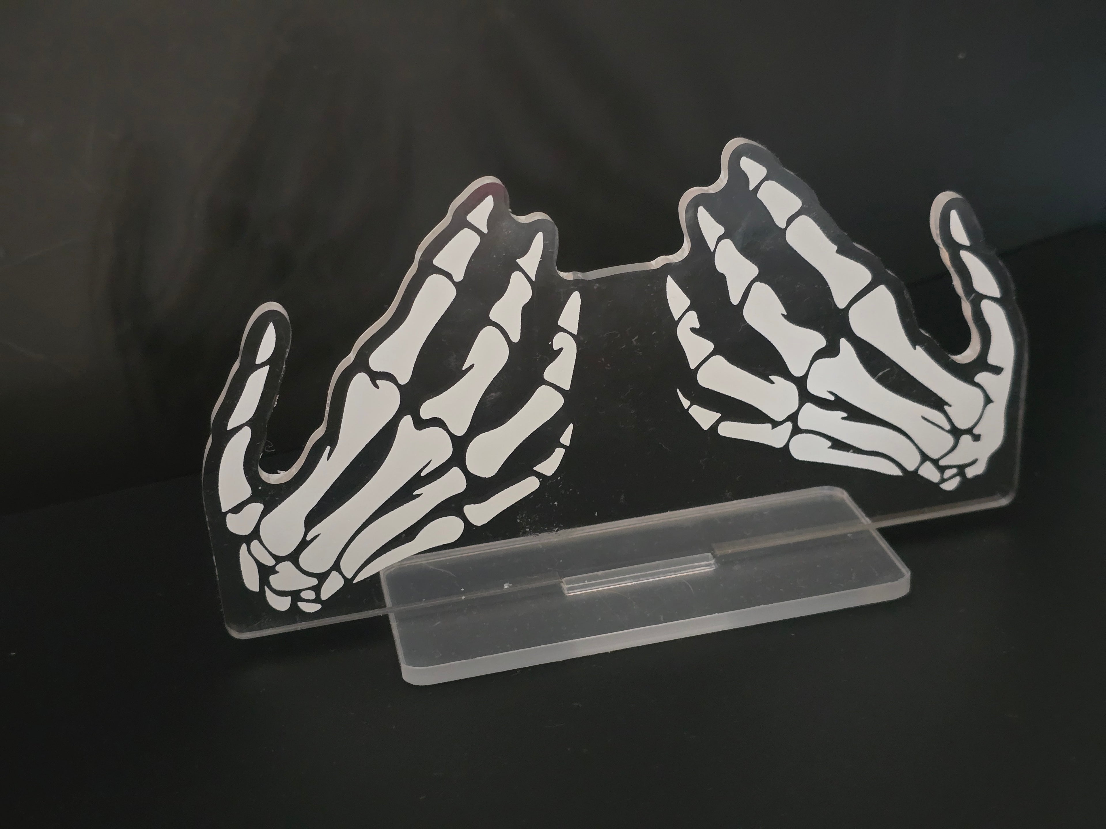 2 Skeleton Hands Are Better Than 1 Standee