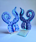 Purple Holo Tentacle Bookends (Set of 2)