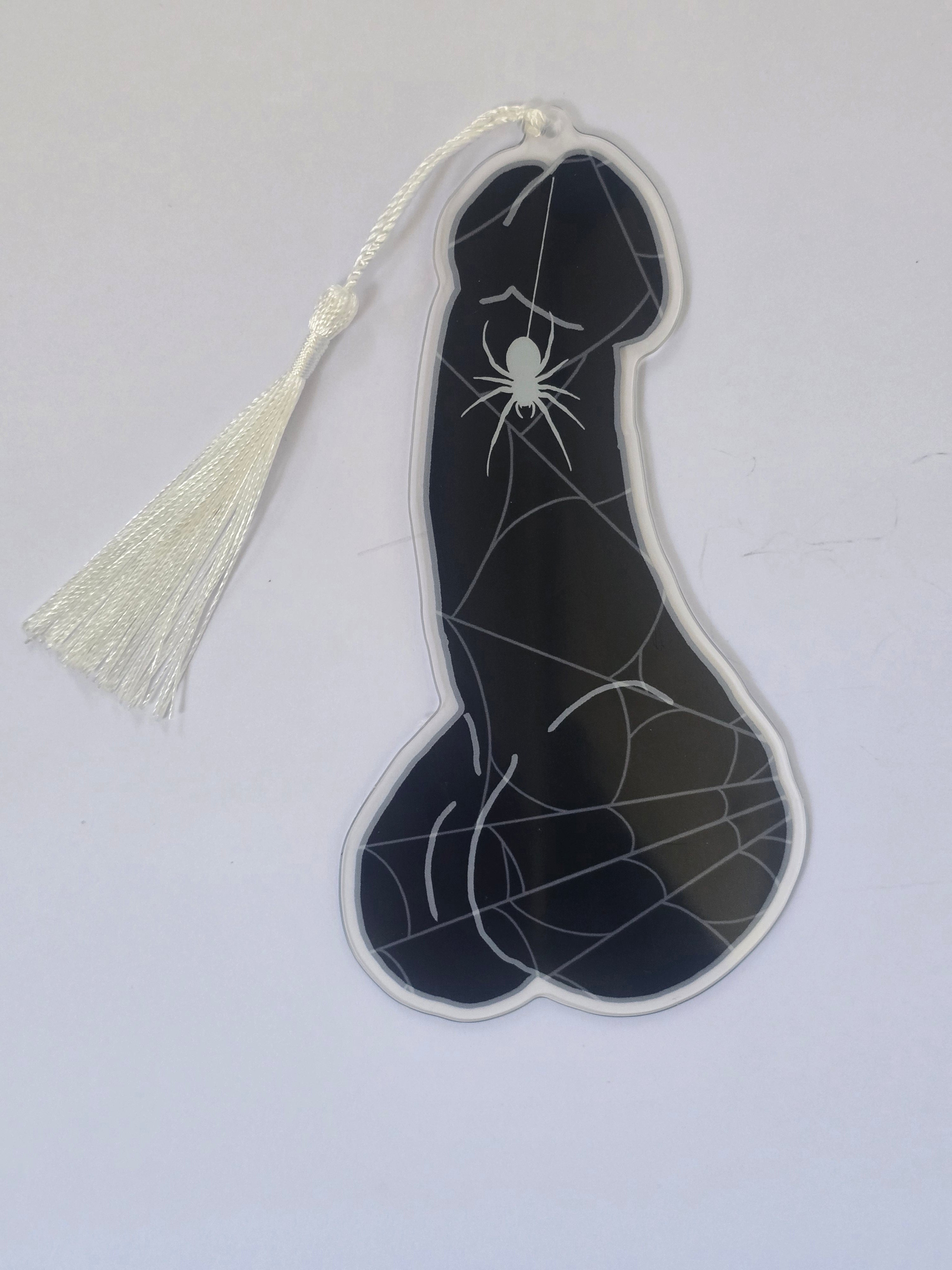 Spider Web Peen Bookmark