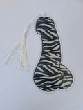 Zebra Print Peen Bookmark