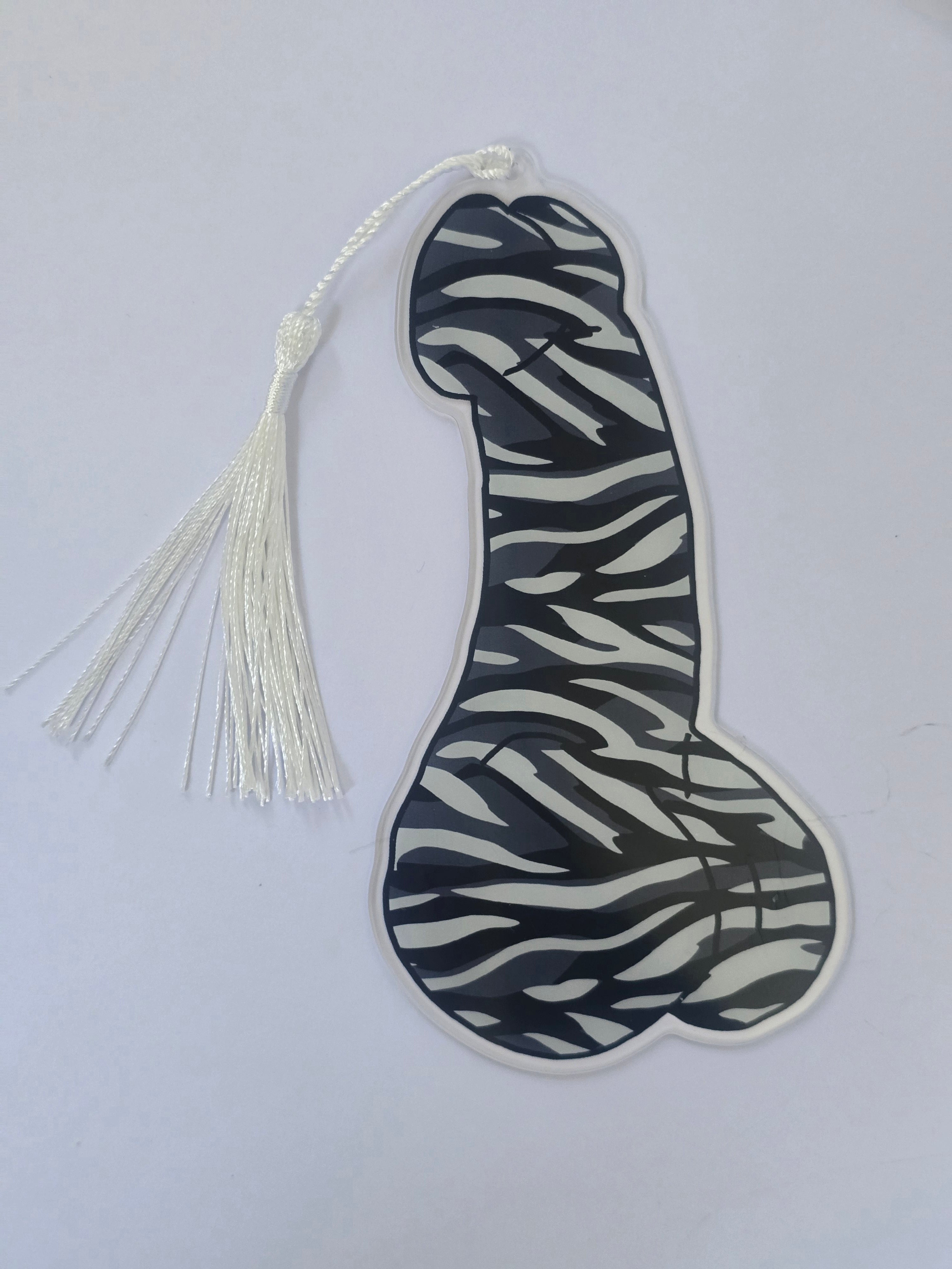 Zebra Print Peen Bookmark