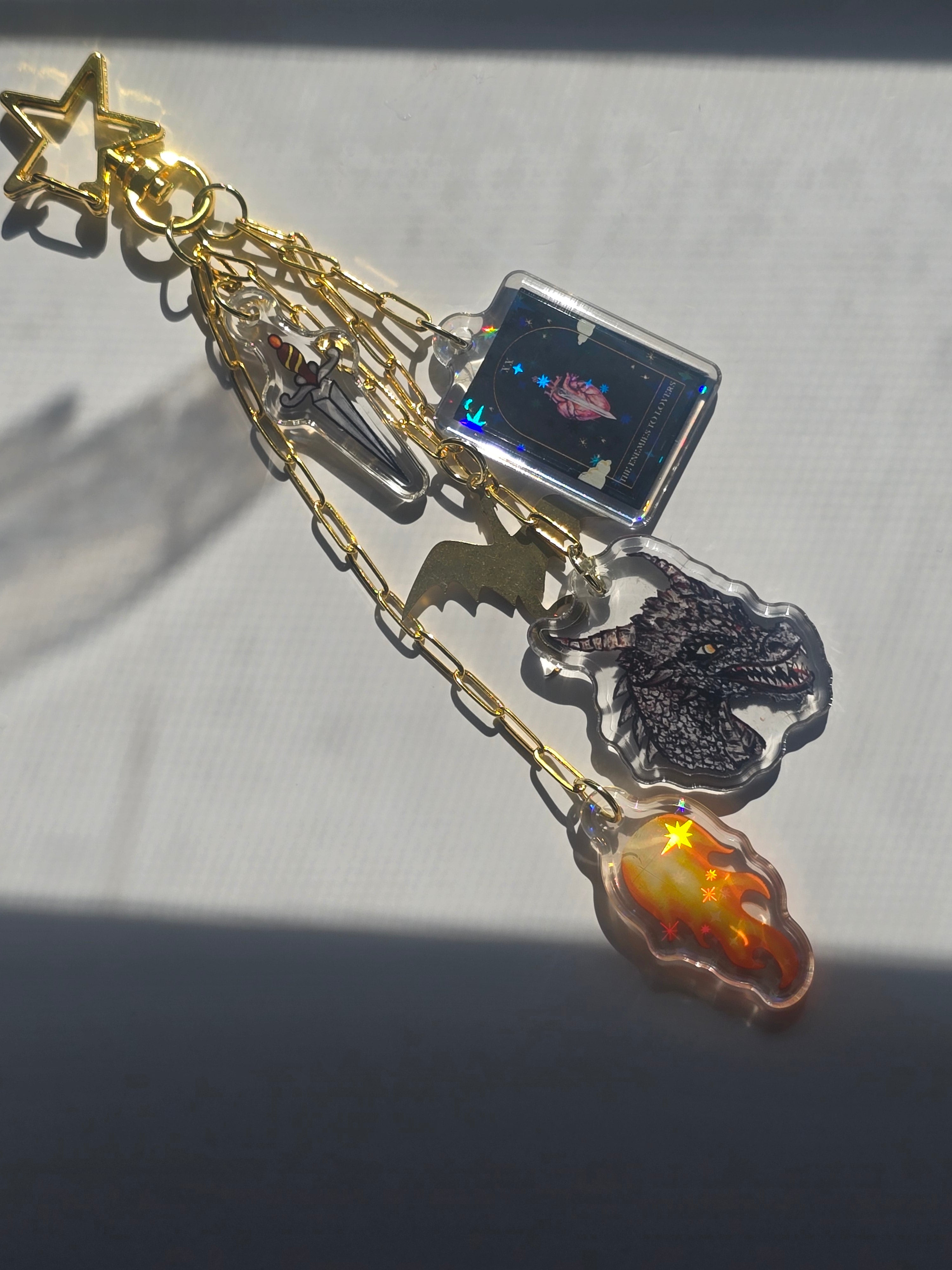 Fantasy E-Reader Charm