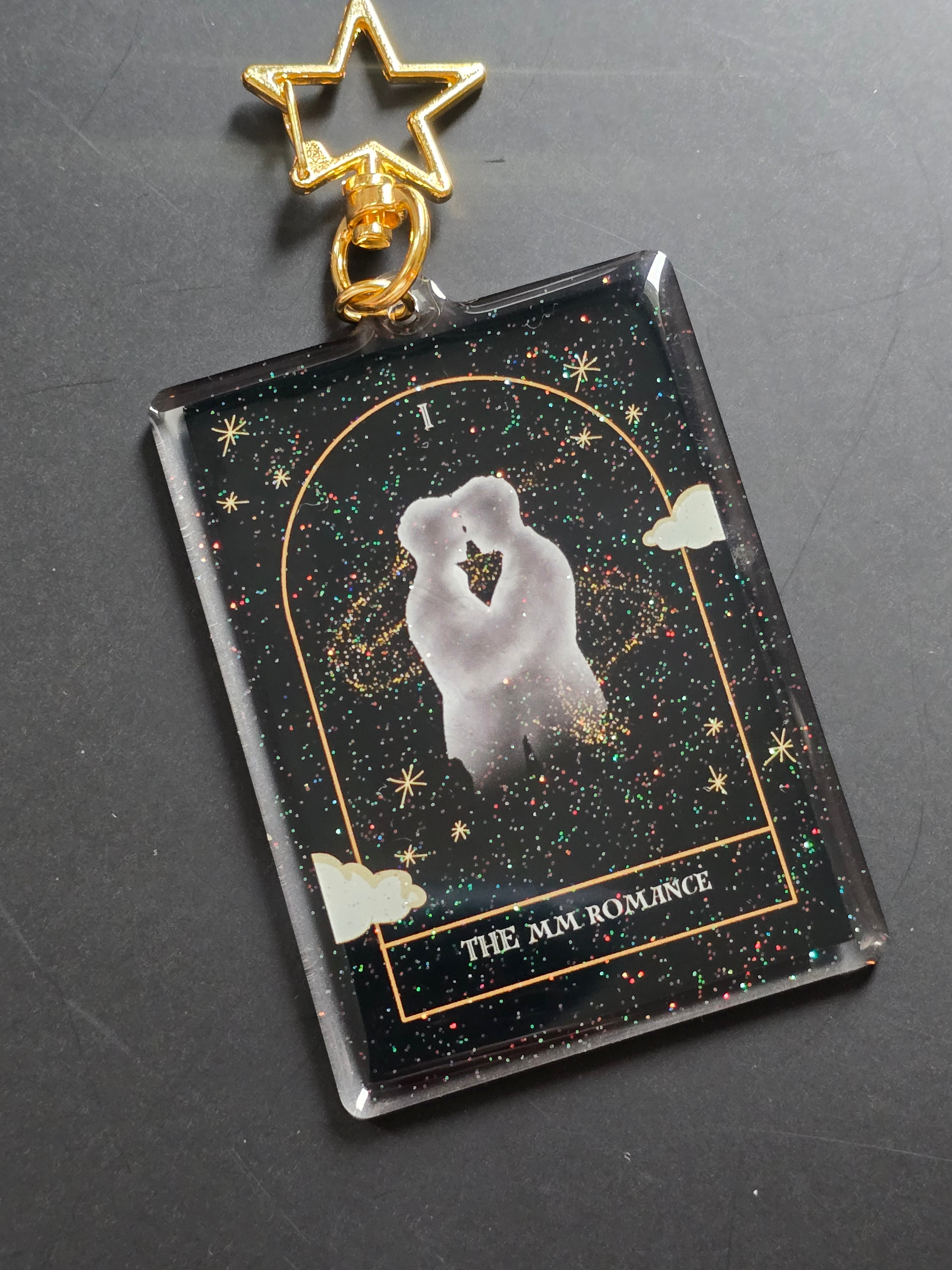 The MM Romance Tarot Keychain