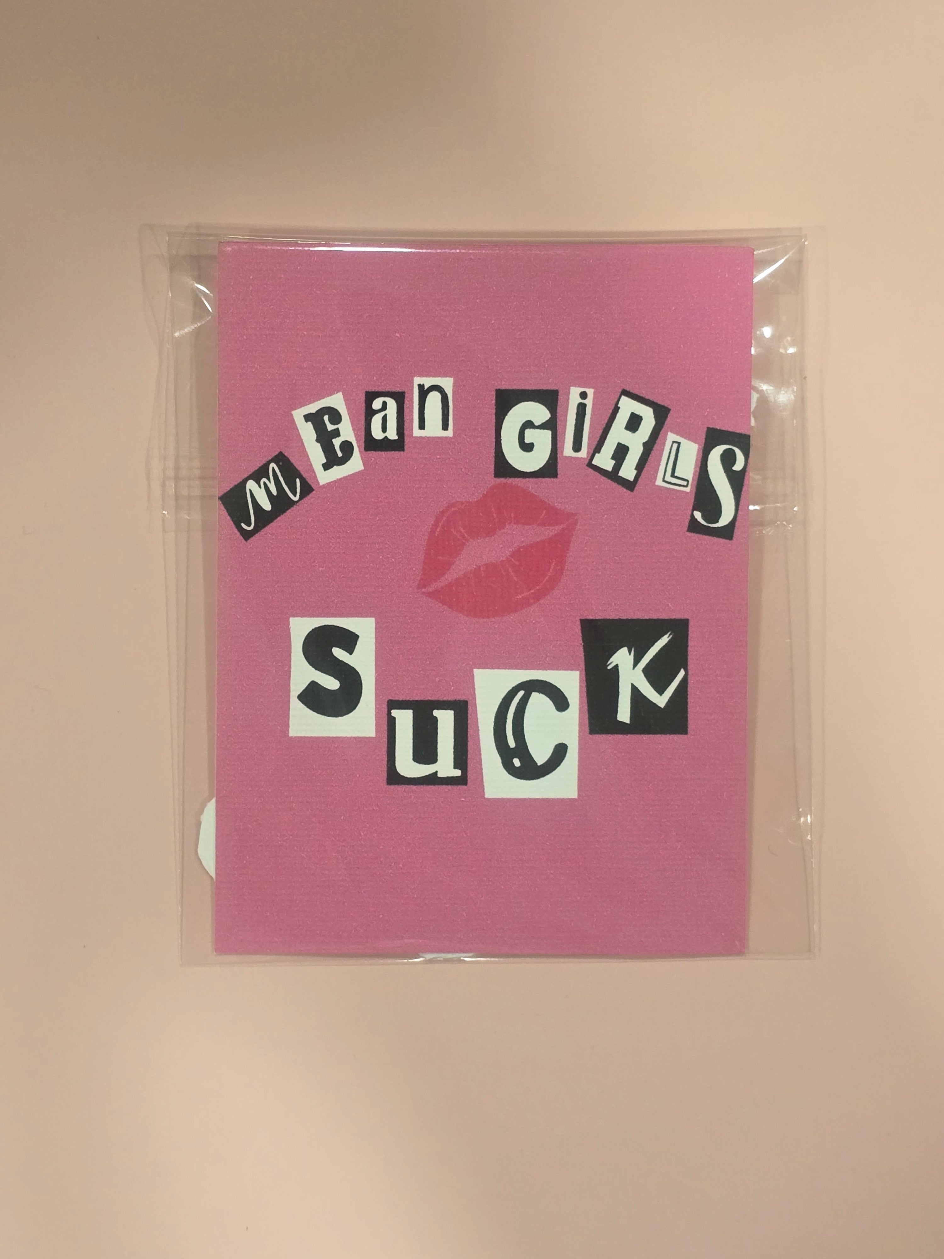 Mean Girls Suck Sticker Pack