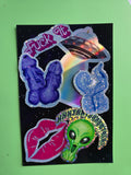 Kindle Alien Sticker and Insert Pack