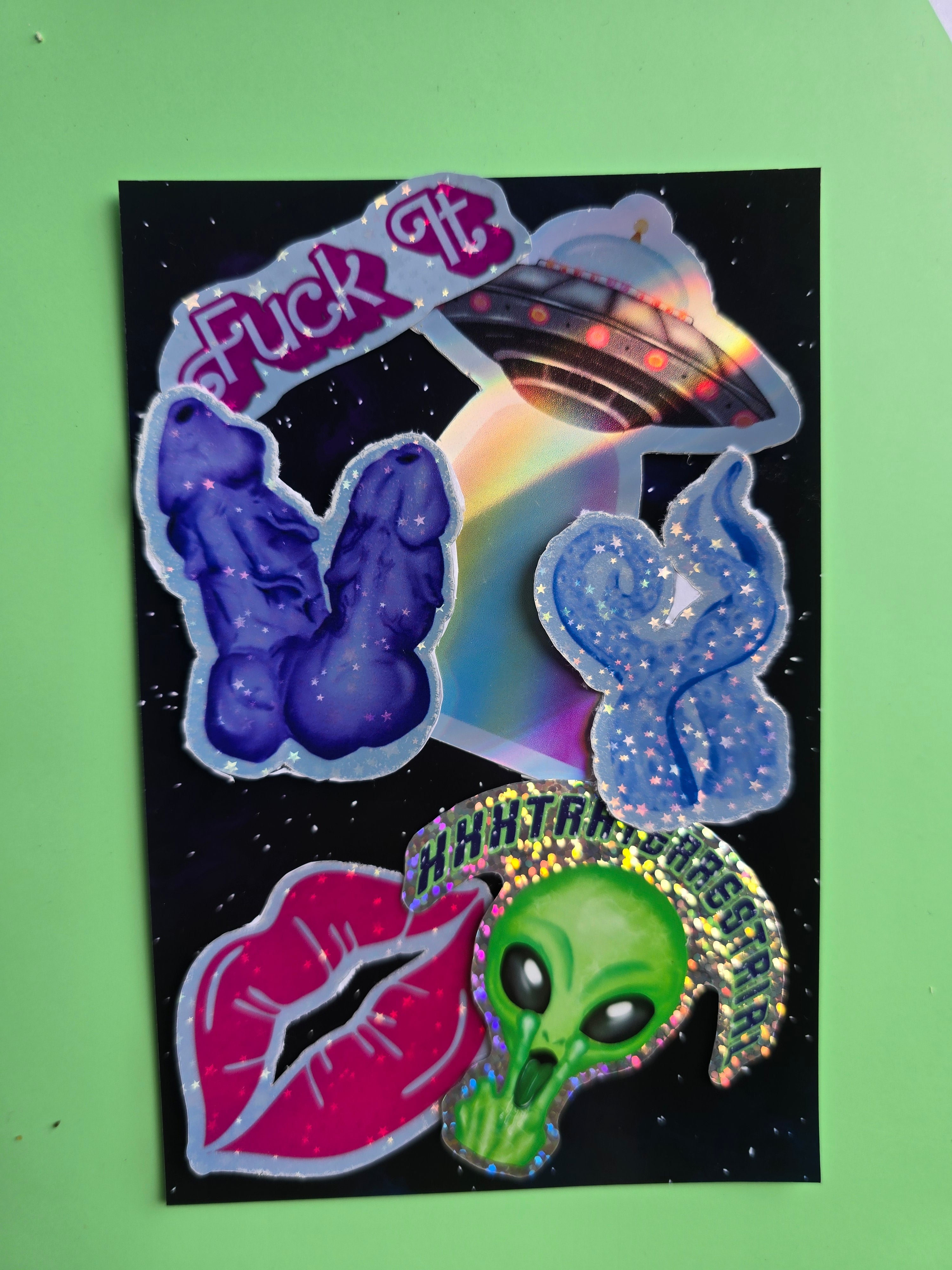 Kindle Alien Sticker and Insert Pack
