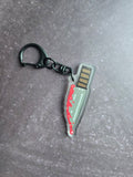 Pixel Horror Knife Charm