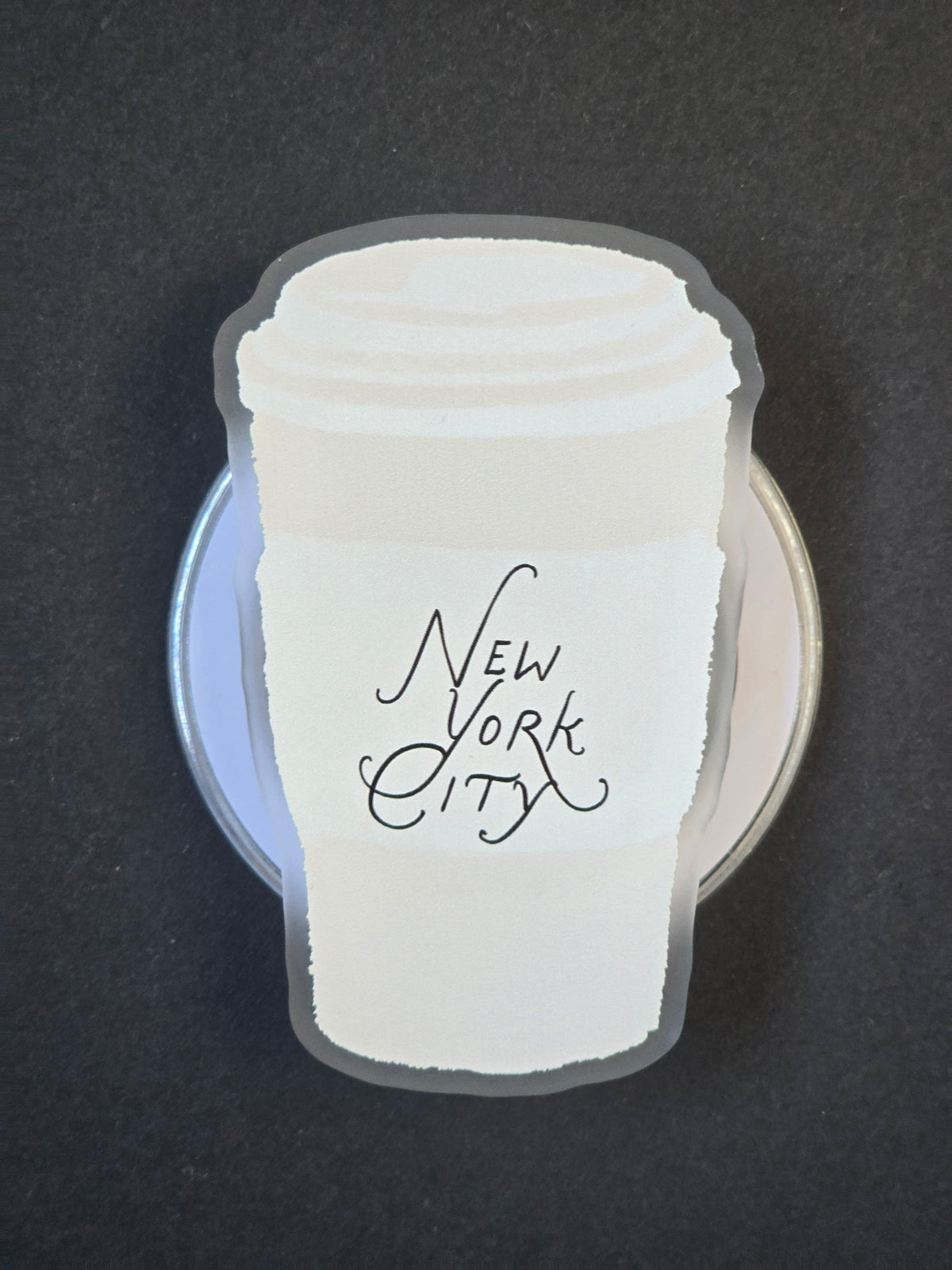 I Heart NYC Coffee Cup Phone Grip