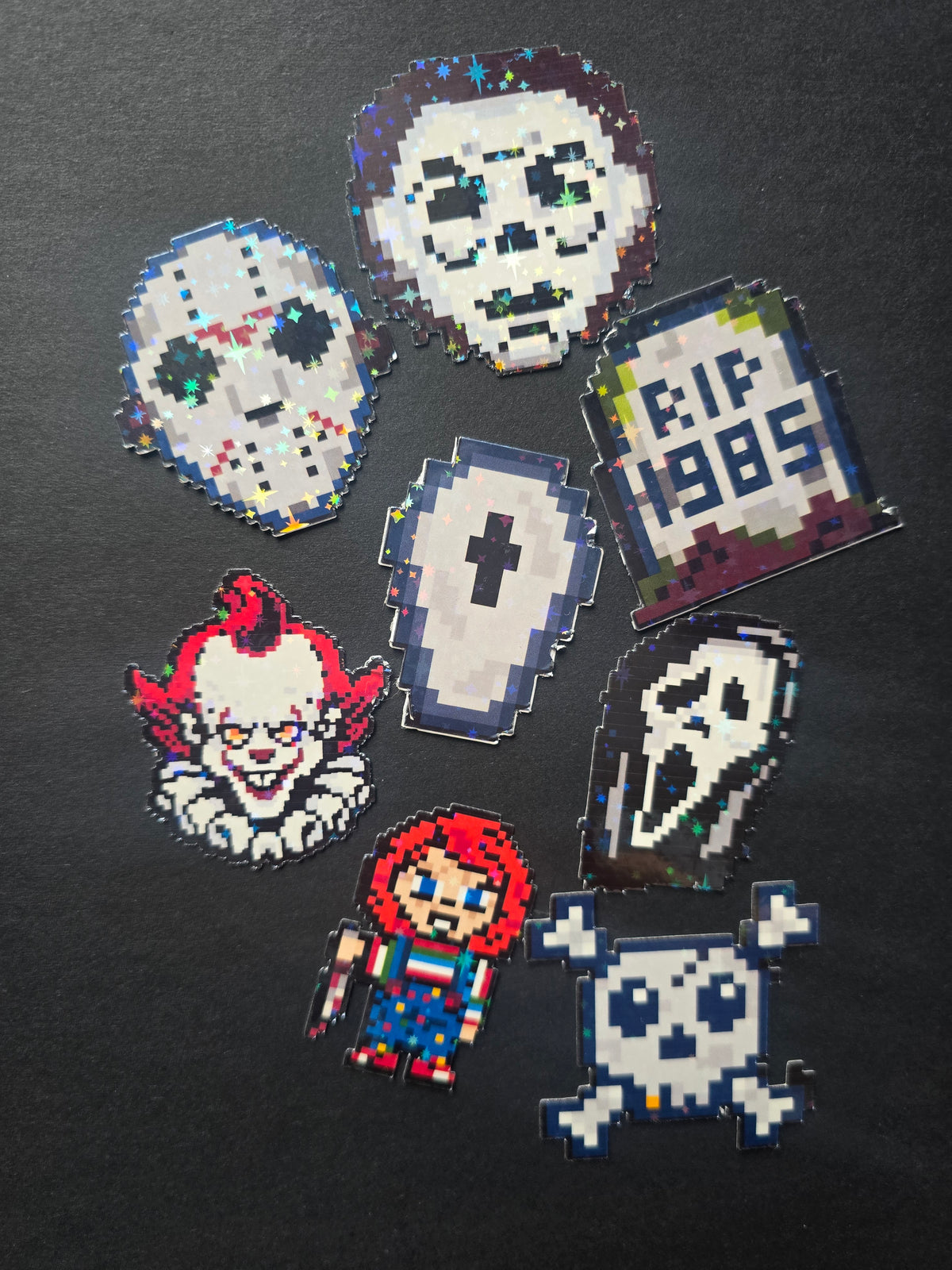 8 Bit Bloodbath Sticker Set