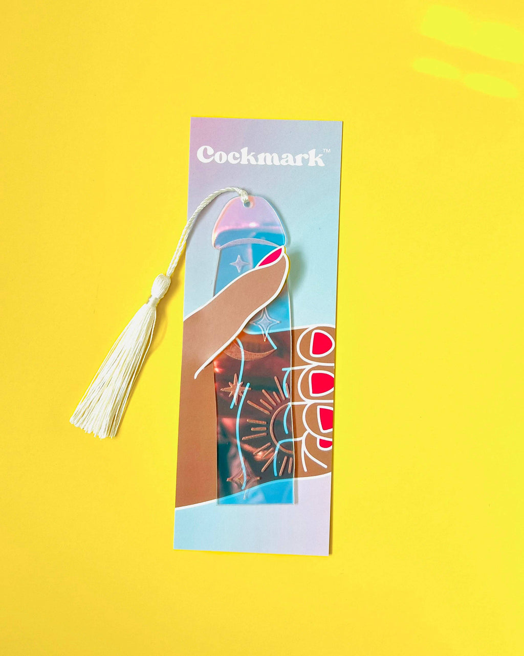Cosmic Cockmark Acrylic Bookmark