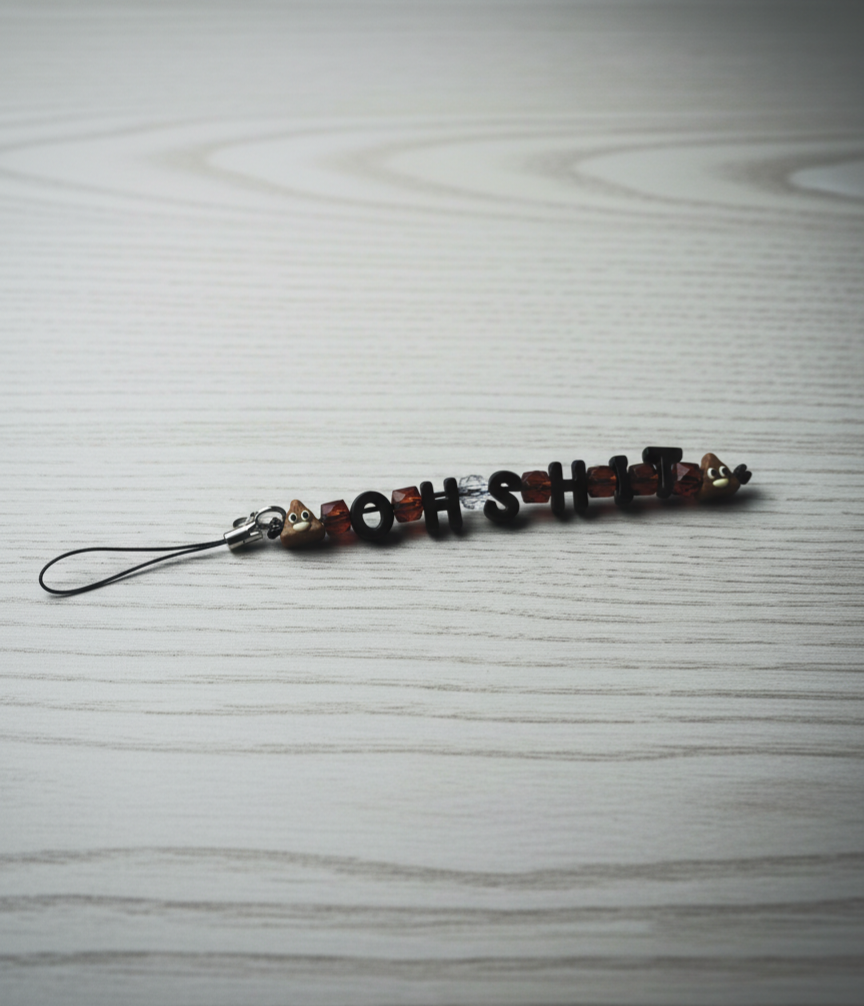 Oh Sh!t Phone Charm
