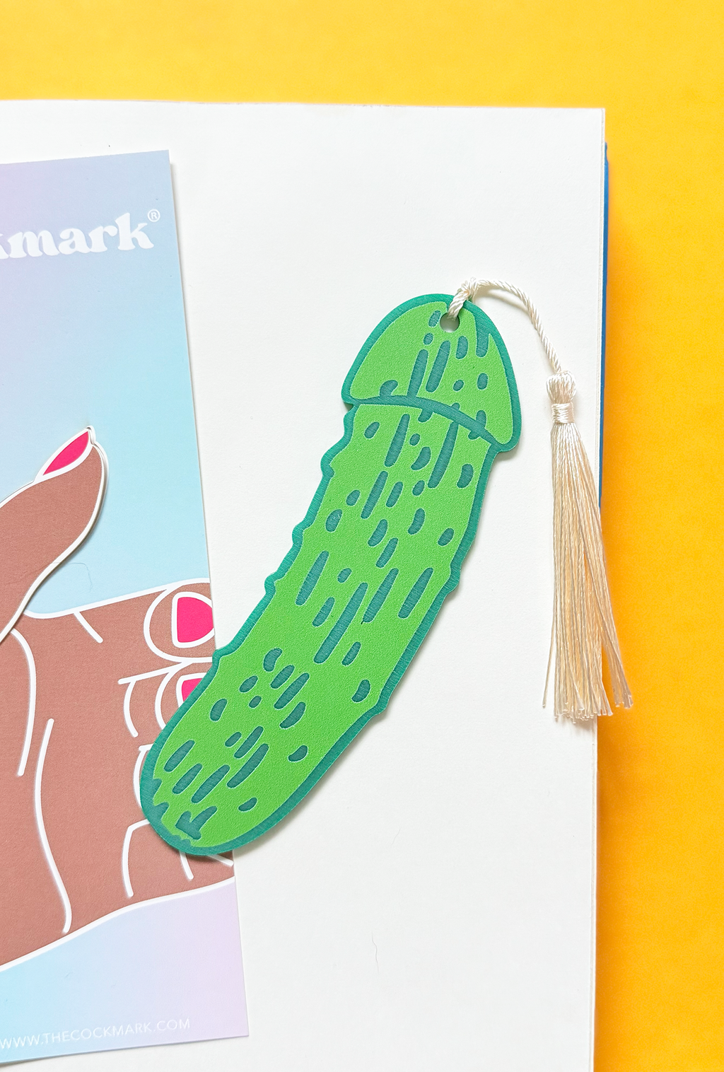 Dickle Cockmark Acrylic Bookmark
