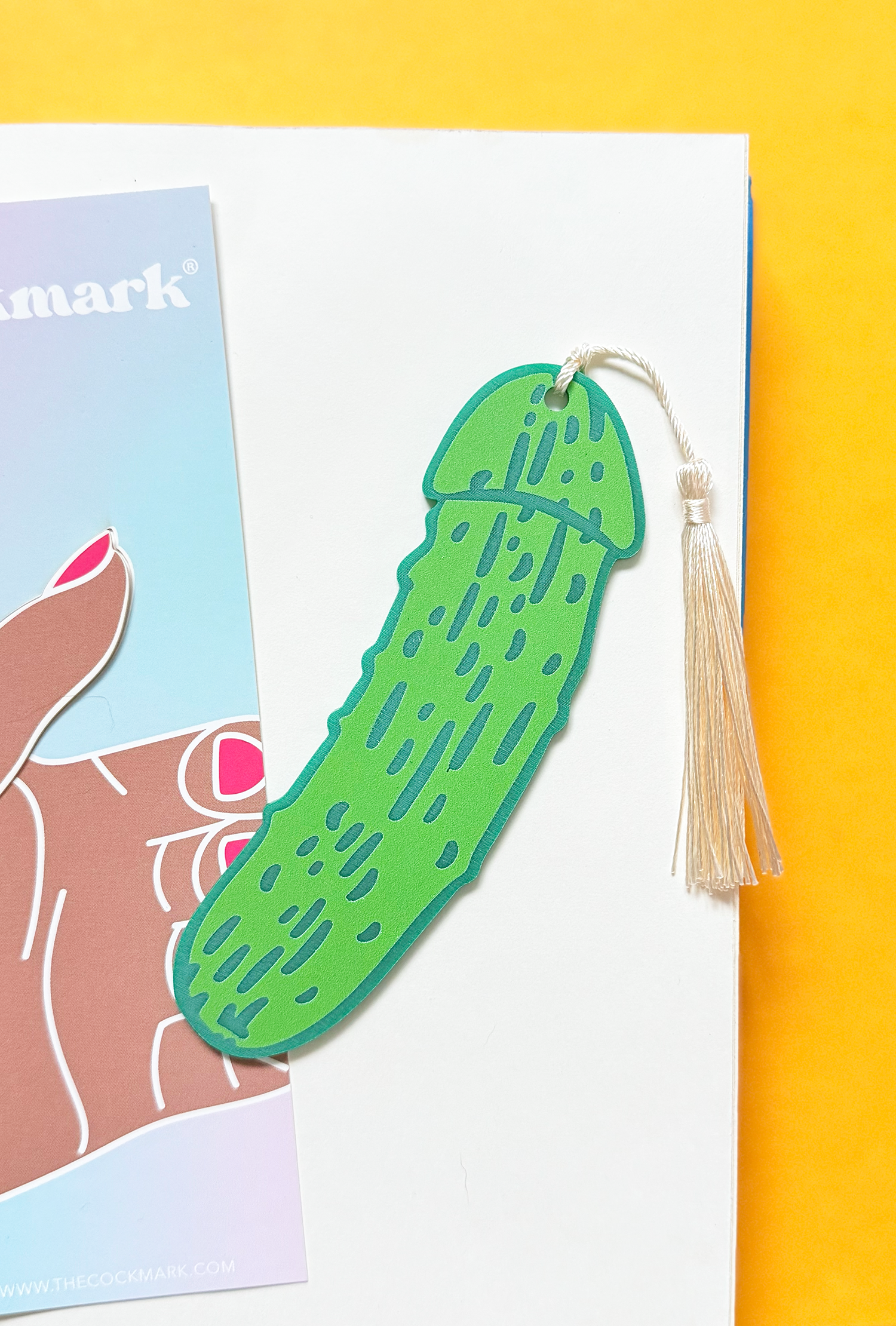 Dickle Cockmark Acrylic Bookmark