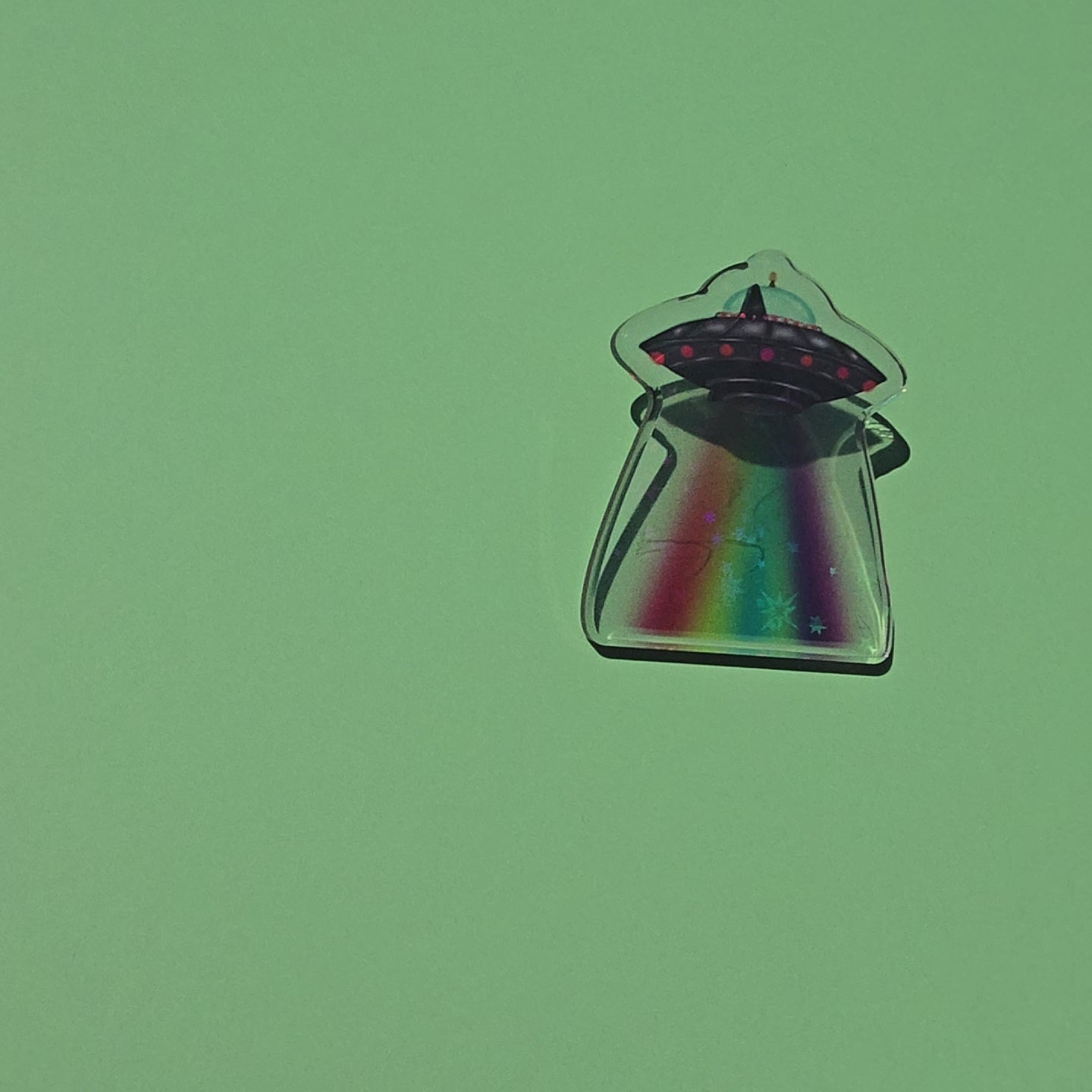 Holo UFO Pin
